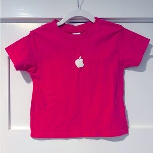 Kids Apple tee shirt Size 4T